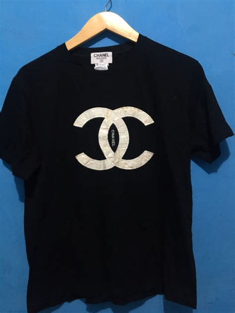 chanel tshort|Chanel t shirt vintage.